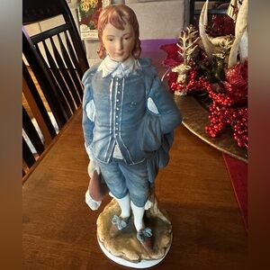LEFTON VINTAGE BLUE BOY OLD MASTER SERIES Porcelain Figurine
